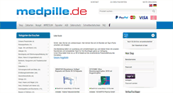 Desktop Screenshot of medpille.de